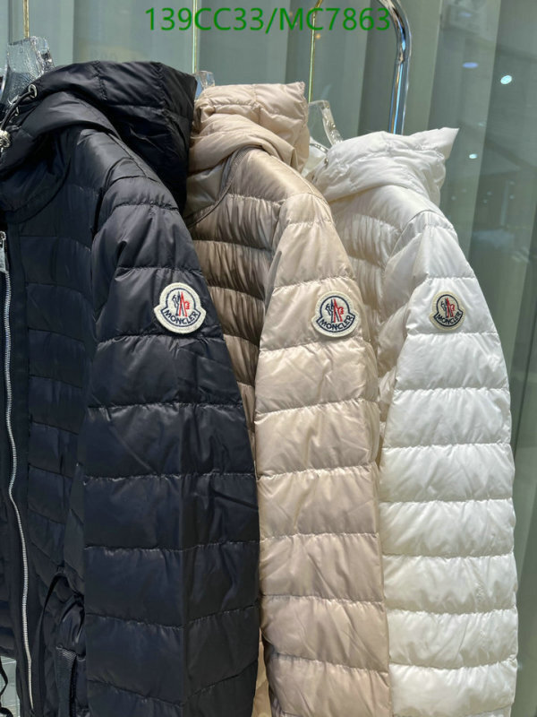 Moncler-Down jacket Women Code: MC7863 $: 139USD