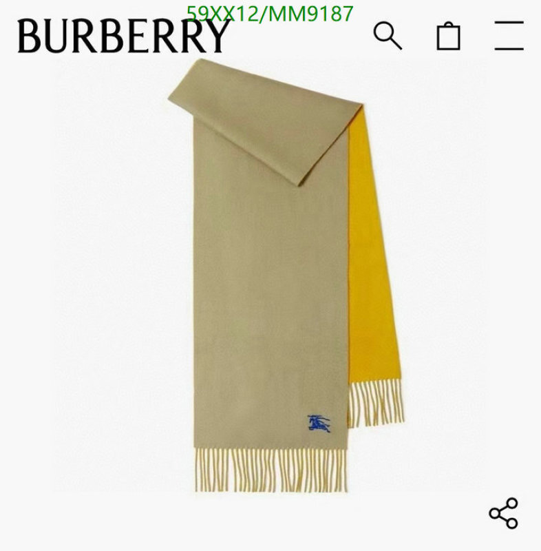 Burberry-Scarf Code: MM9187 $: 59USD