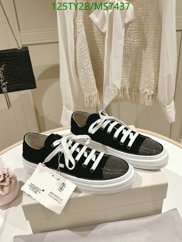 Brunello Cucinelli-Women Shoes Code: MS7437 $: 125USD