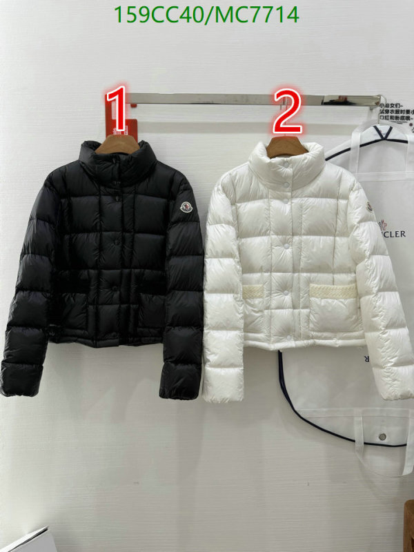 Moncler-Down jacket Women Code: MC7714 $: 159USD