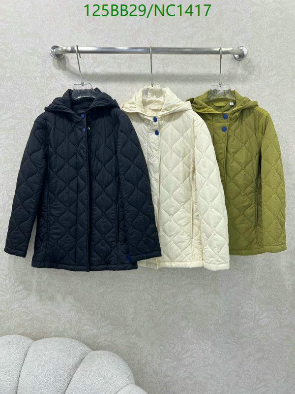 Burberry-Down jacket Women Code: NC1417 $: 125USD
