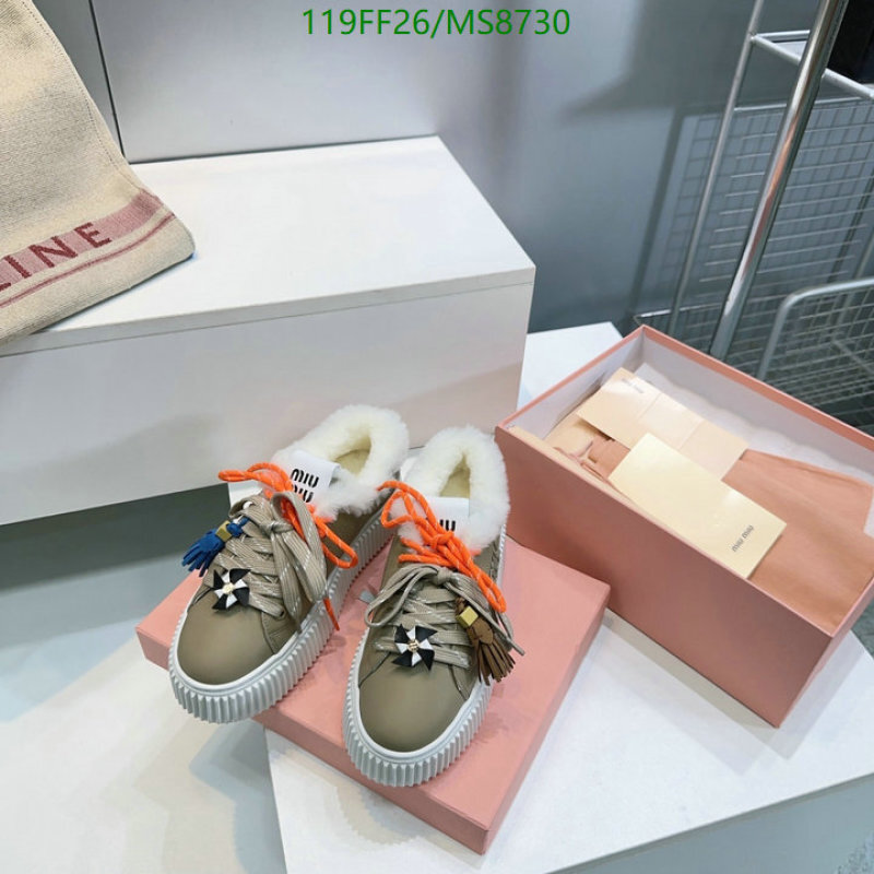 Miu Miu-Women Shoes Code: MS8730 $: 119USD