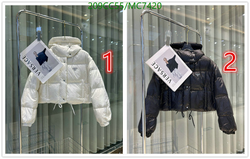 Prada-Down jacket Women Code: MC7420 $: 209USD