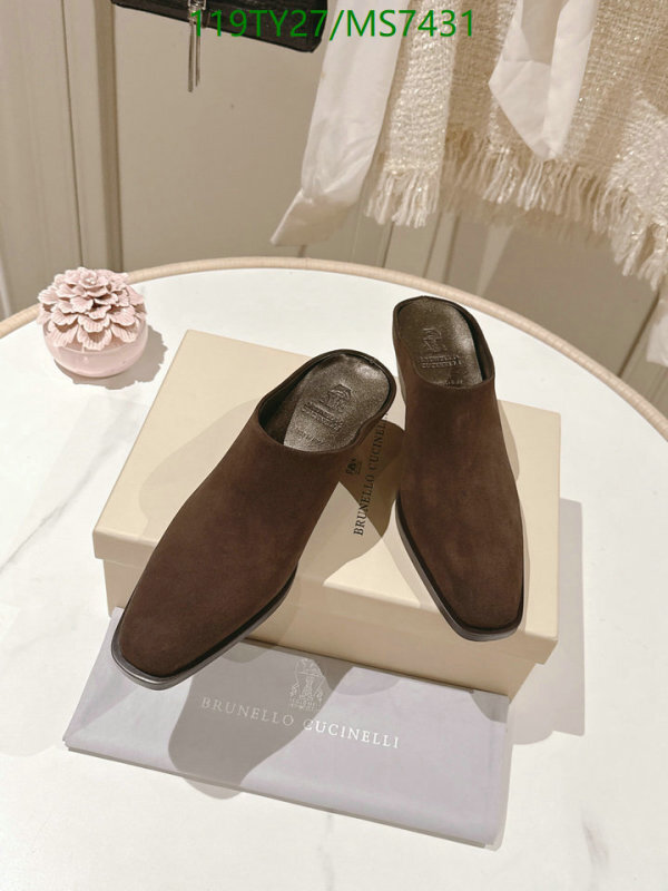 Brunello Cucinelli-Women Shoes Code: MS7431 $: 119USD