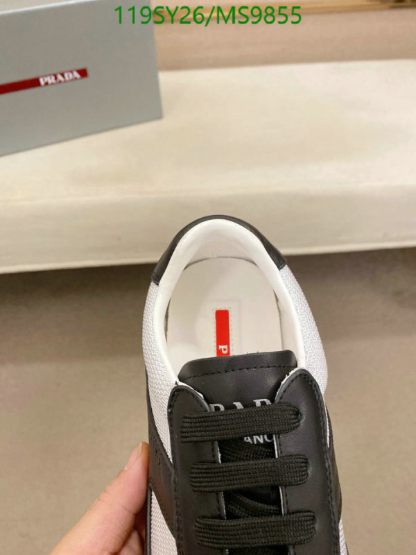 Prada-Men shoes Code: MS9855 $: 119USD