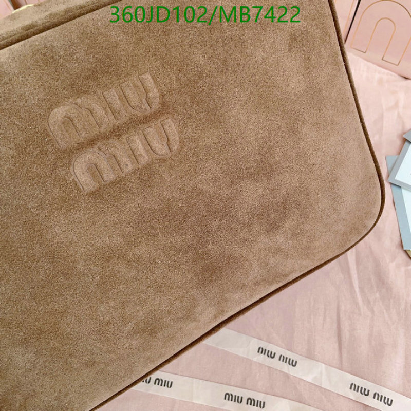 Miu Miu-Bag-Mirror Quality Code: MB7422 $: 360USD