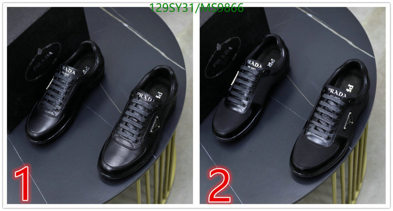 Prada-Men shoes Code: MS9866 $: 129USD