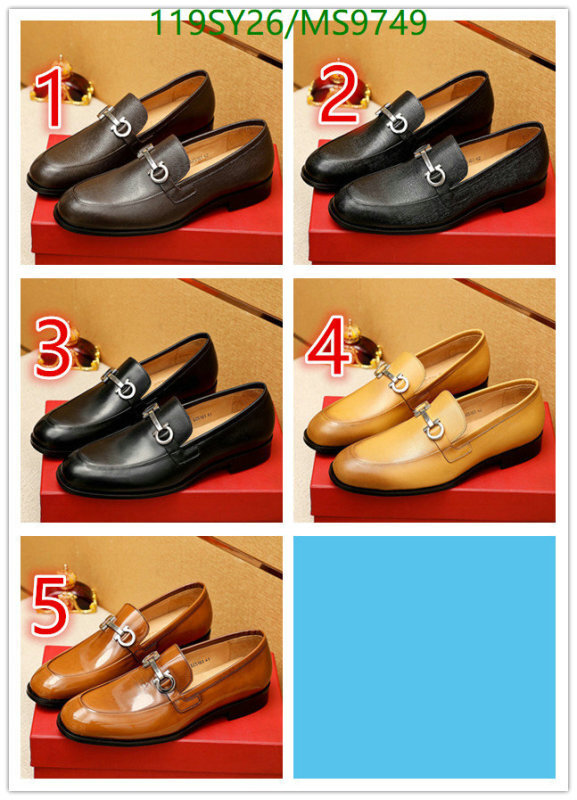 Ferragamo-Men shoes Code: MS9749 $: 119USD