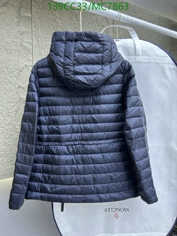 Moncler-Down jacket Women Code: MC7863 $: 139USD