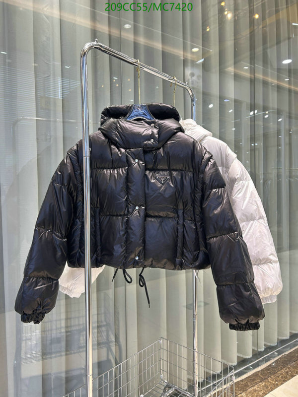 Prada-Down jacket Women Code: MC7420 $: 209USD