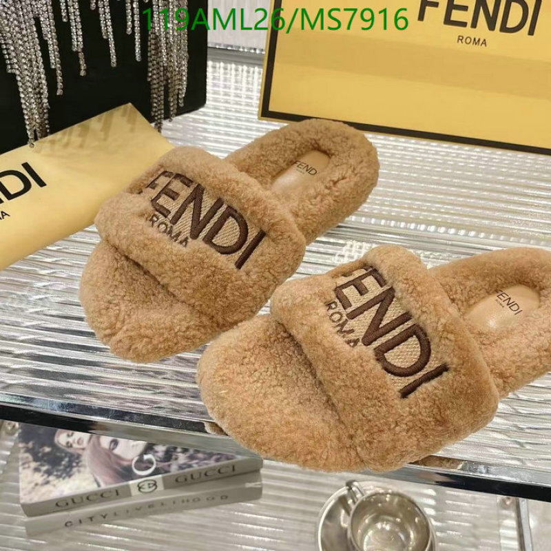 Fendi-Women Shoes Code: MS7916 $: 119USD