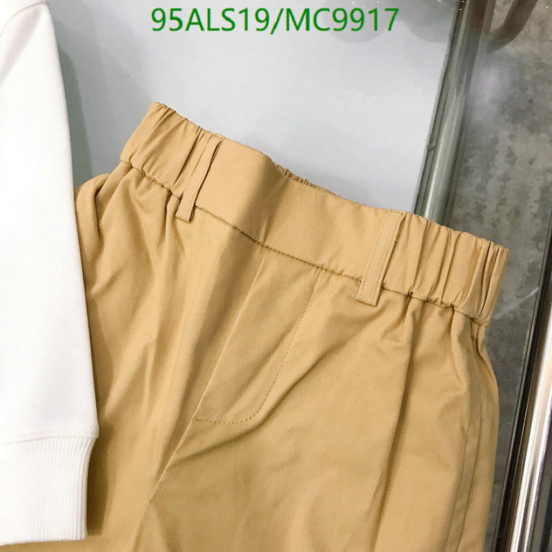 Burberry-Kids Clothing Code: MC9917 $: 95USD