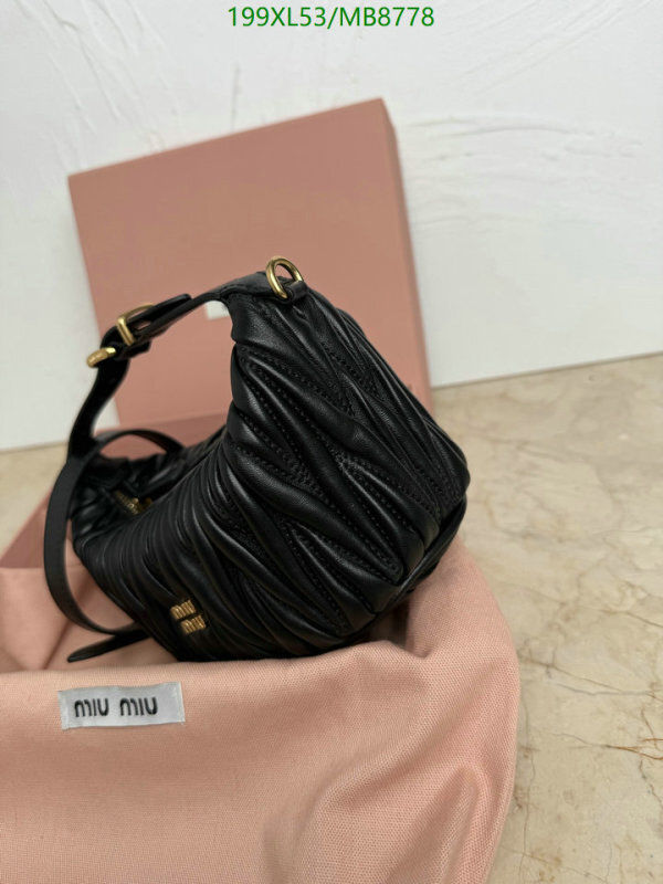 Miu Miu-Bag-Mirror Quality Code: MB8778 $: 199USD