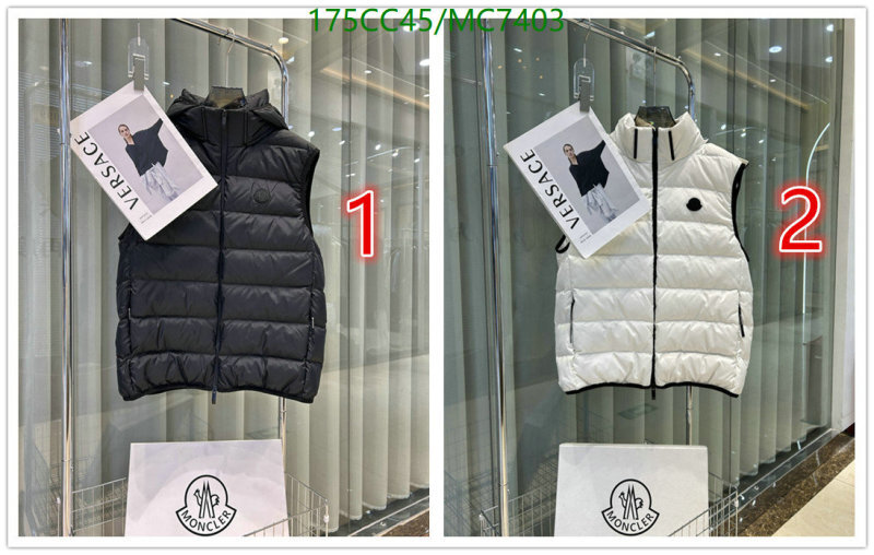 Moncler-Down jacket Men Code: MC7403 $: 175USD