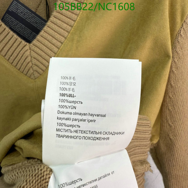 Prada-Clothing Code: NC1608 $: 105USD