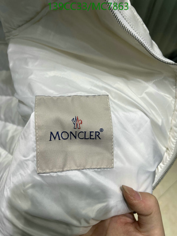 Moncler-Down jacket Women Code: MC7863 $: 139USD