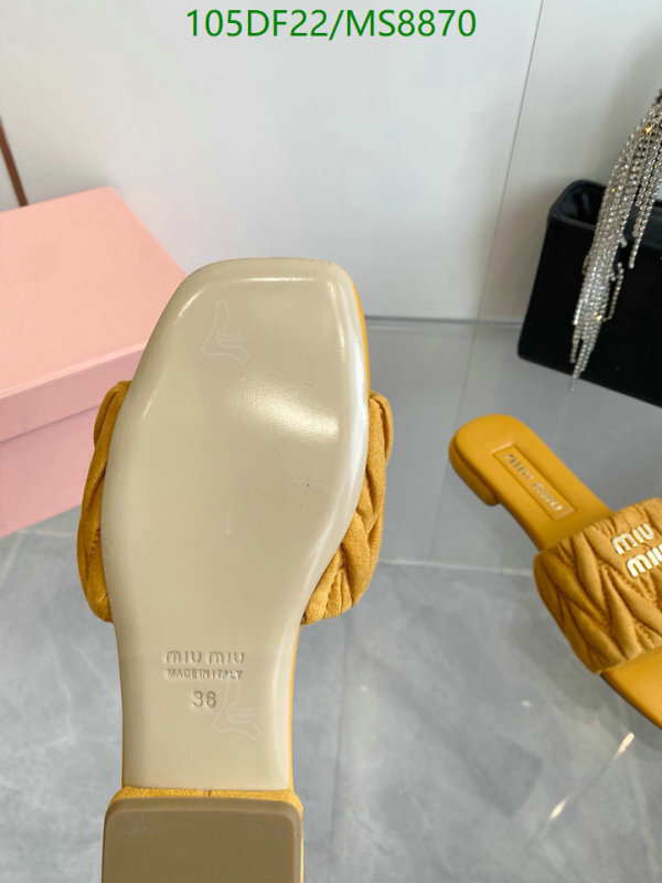 Miu Miu-Women Shoes Code: MS8870 $: 105USD