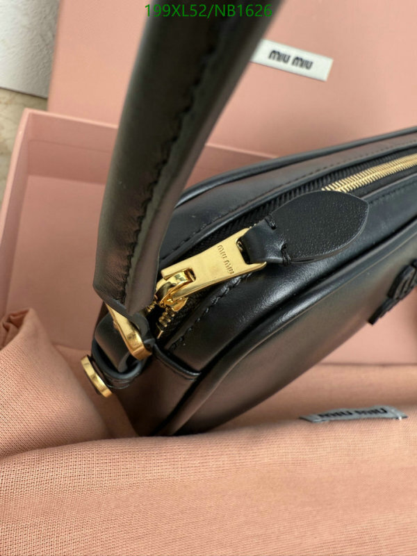 Miu Miu-Bag-Mirror Quality Code: NB1626 $: 199USD