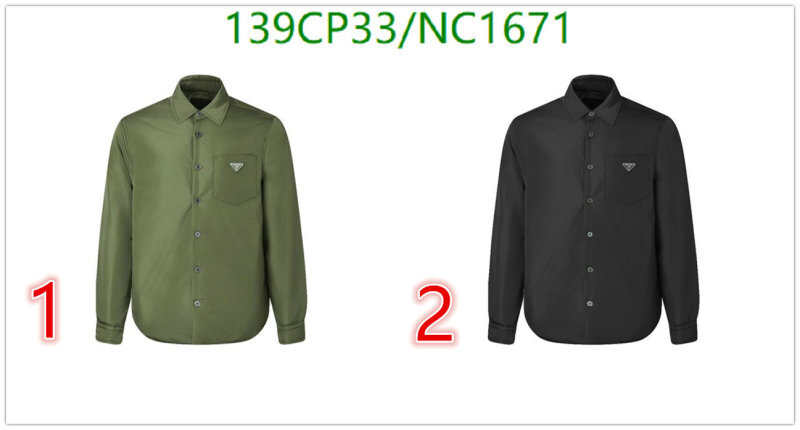 Prada-Clothing Code: NC1671 $: 139USD