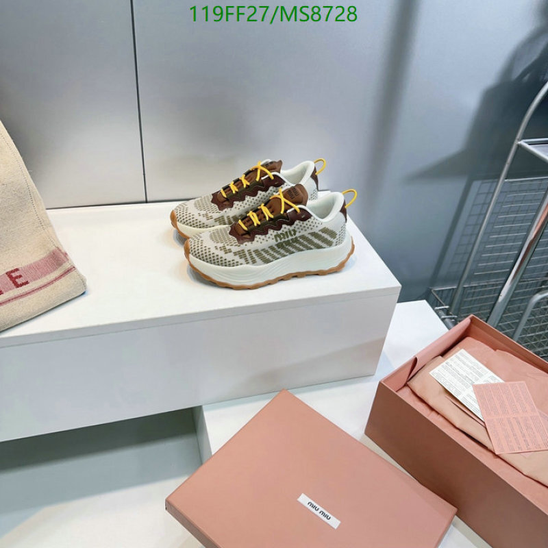 Miu Miu-Women Shoes Code: MS8728 $: 119USD
