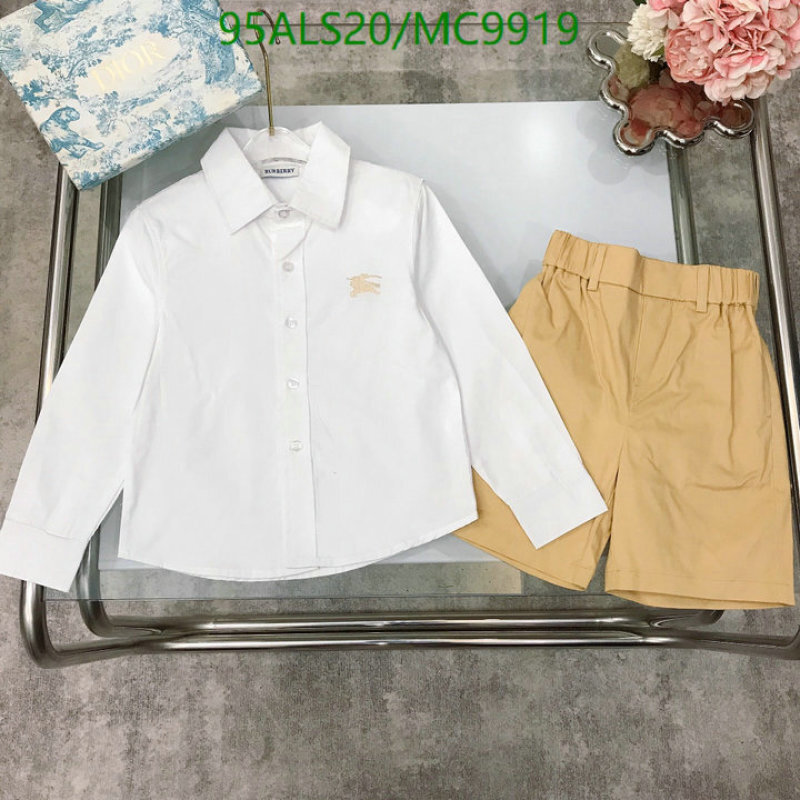 Burberry-Kids Clothing Code: MC9919 $: 95USD