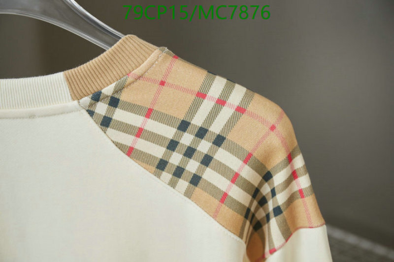 Burberry-Clothing Code: MC7876 $: 79USD