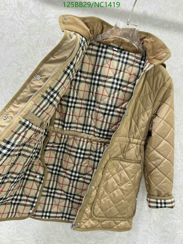 Burberry-Down jacket Women Code: NC1419 $: 125USD