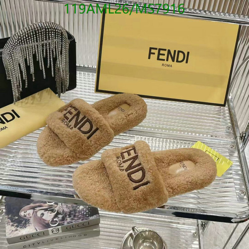 Fendi-Women Shoes Code: MS7916 $: 119USD