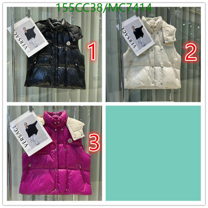 Moncler-Down jacket Women Code: MC7414 $: 155USD