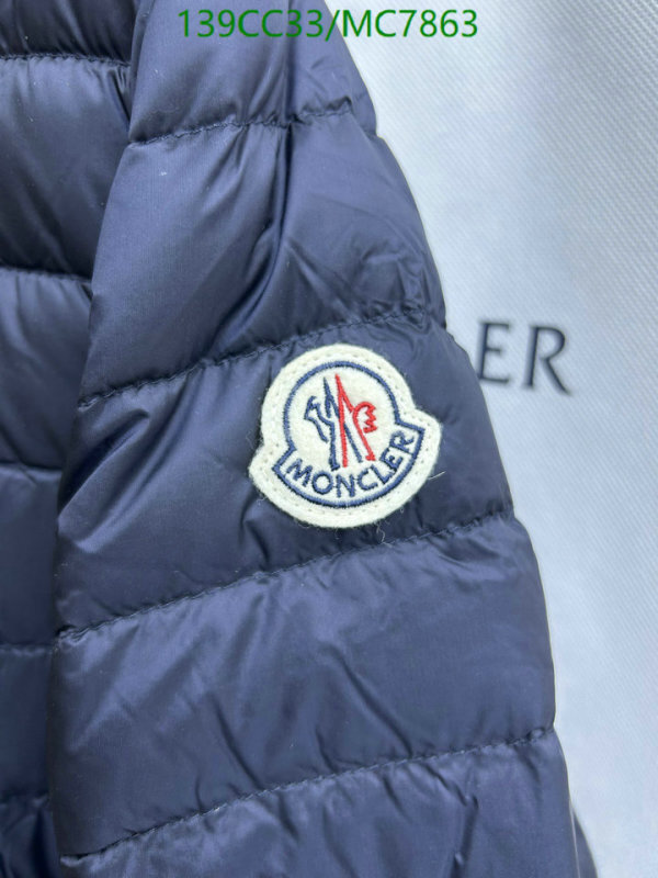 Moncler-Down jacket Women Code: MC7863 $: 139USD