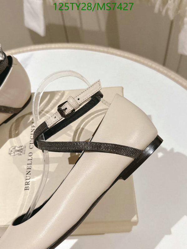 Brunello Cucinelli-Women Shoes Code: MS7427 $: 125USD