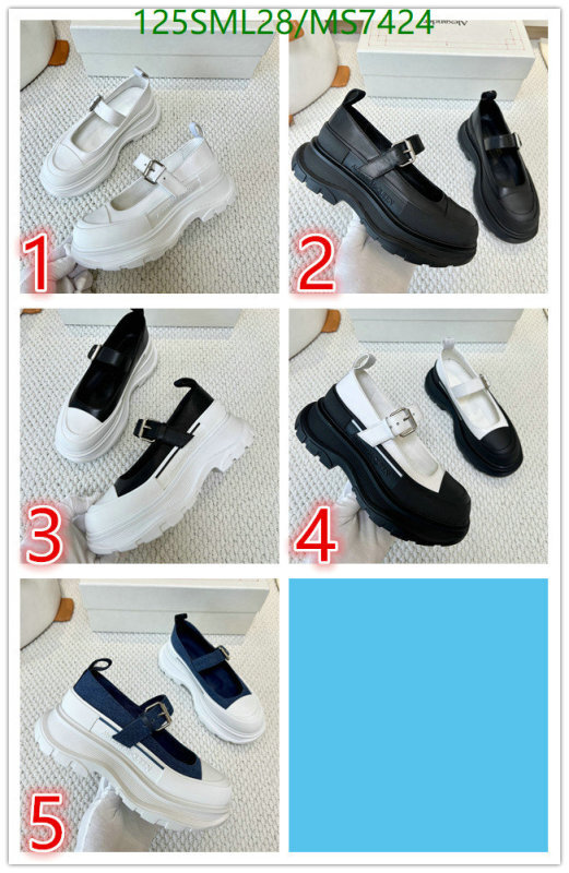 Alexander Mcqueen-Women Shoes Code: MS7424 $: 125USD