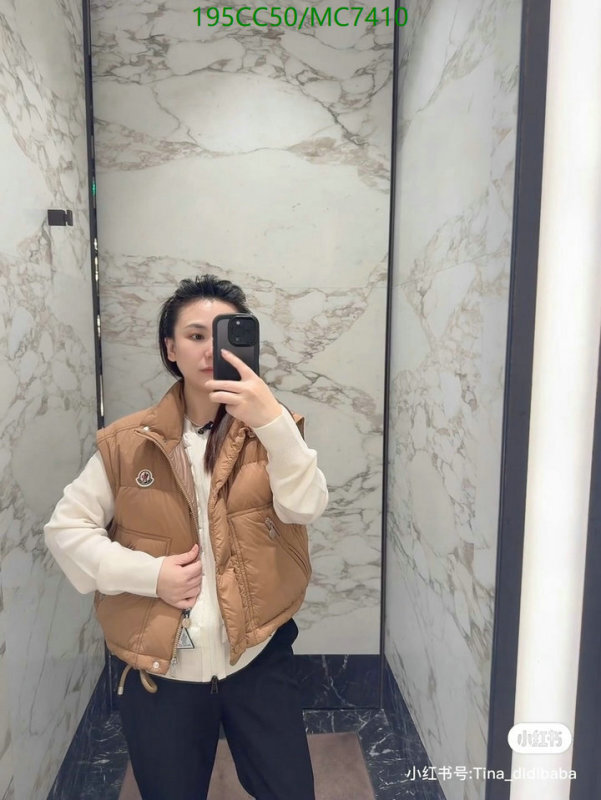 Moncler-Down jacket Women Code: MC7410 $: 195USD