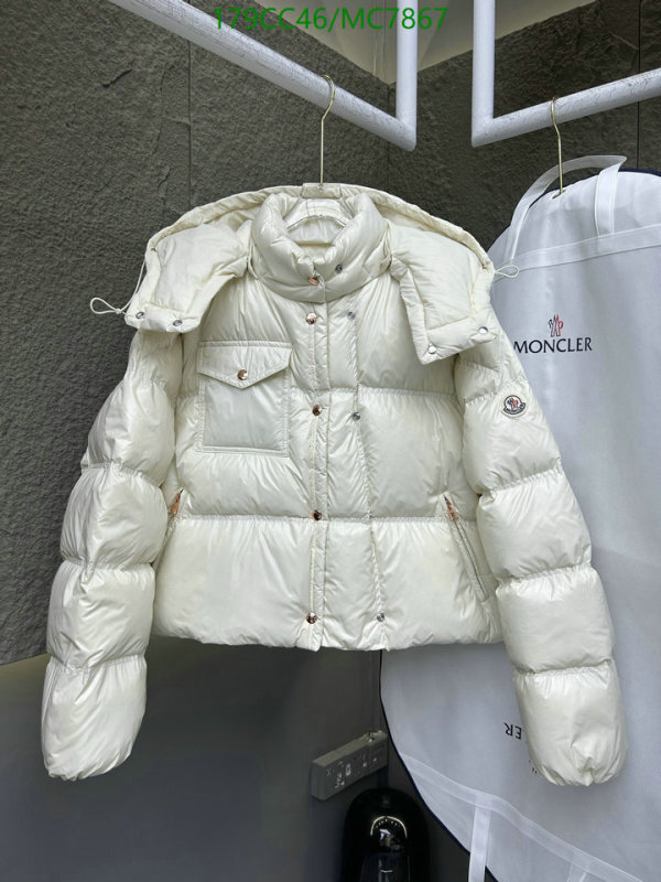 Moncler-Down jacket Women Code: MC7867 $: 179USD