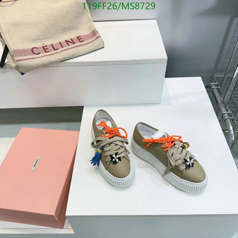 Miu Miu-Women Shoes Code: MS8729 $: 119USD