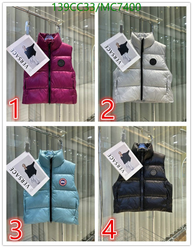 Canada Goose-Down jacket Women Code: MC7400 $: 139USD