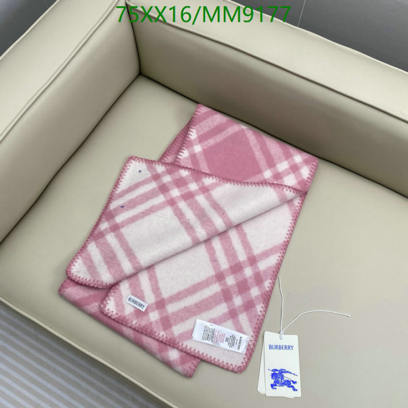 Burberry-Scarf Code: MM9177 $: 75USD
