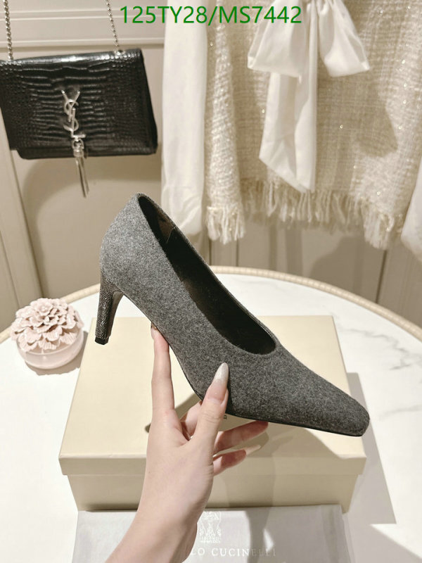 Brunello Cucinelli-Women Shoes Code: MS7442 $: 125USD
