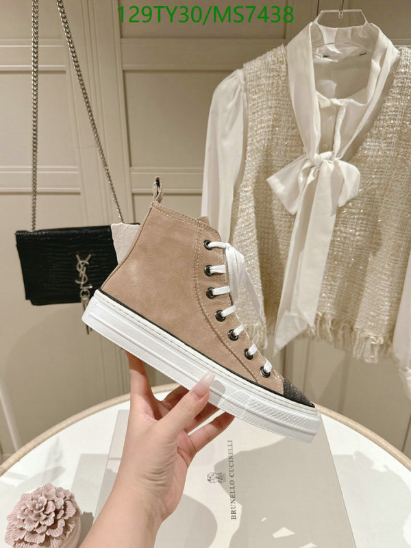 Brunello Cucinelli-Women Shoes Code: MS7438 $: 129USD