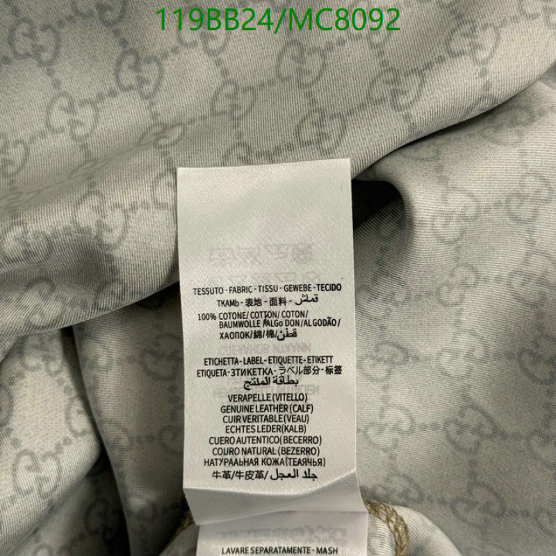 Gucci-Clothing Code: MC8092 $: 119USD