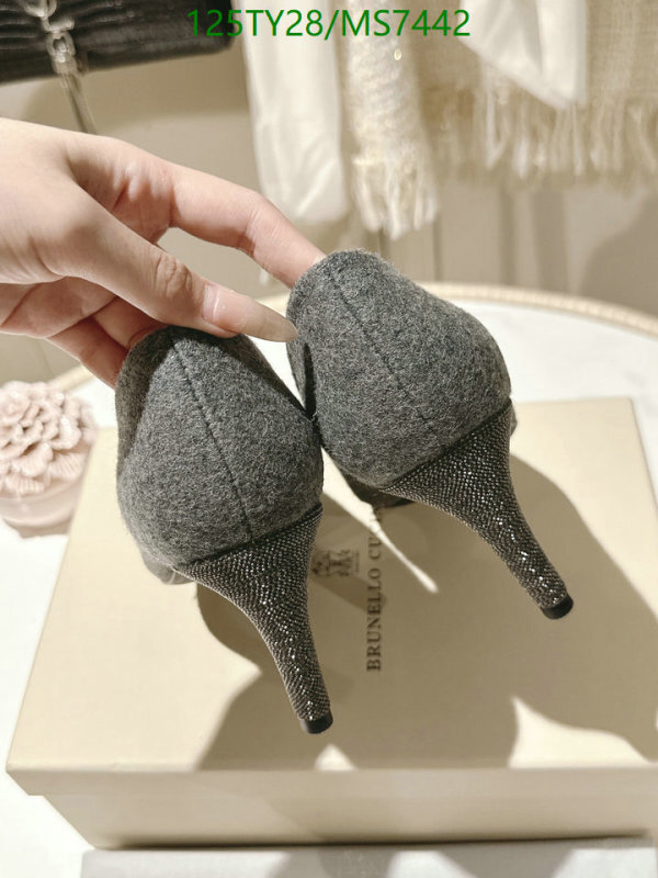 Brunello Cucinelli-Women Shoes Code: MS7442 $: 125USD