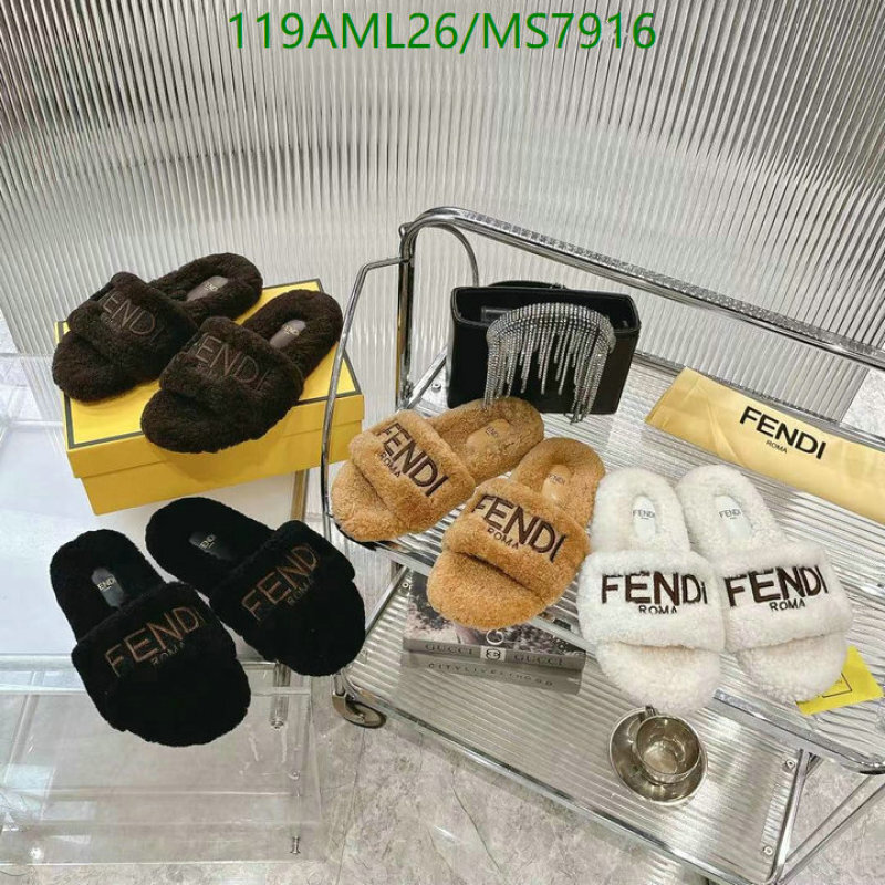 Fendi-Women Shoes Code: MS7916 $: 119USD