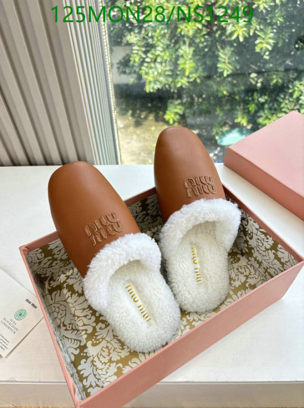Miu Miu-Women Shoes Code: NS1249 $: 125USD