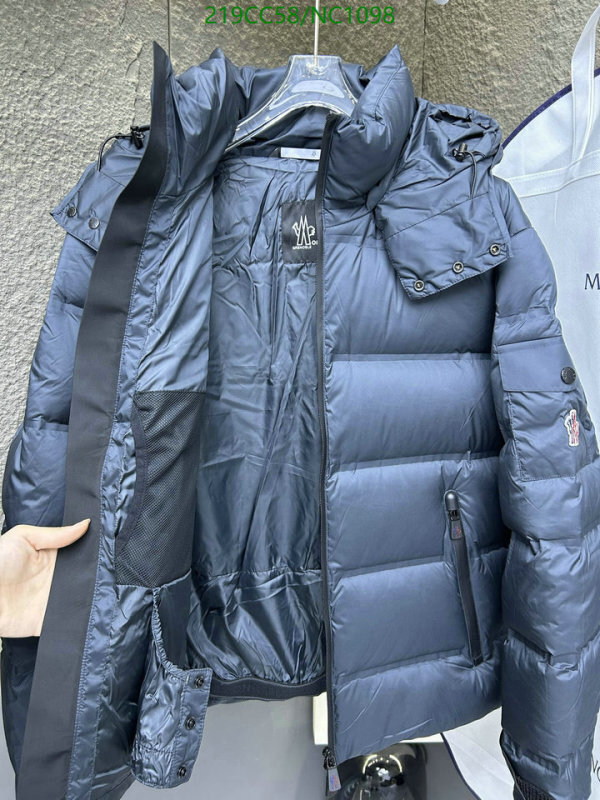 Moncler-Down jacket Men Code: NC1098 $: 219USD