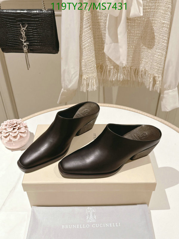 Brunello Cucinelli-Women Shoes Code: MS7431 $: 119USD