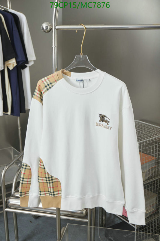 Burberry-Clothing Code: MC7876 $: 79USD