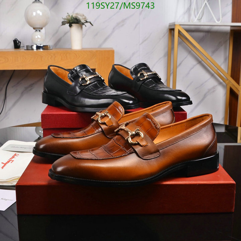 Ferragamo-Men shoes Code: MS9743 $: 119USD