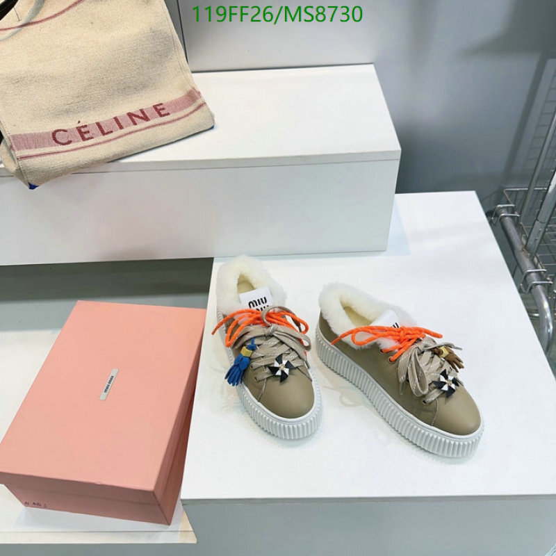 Miu Miu-Women Shoes Code: MS8730 $: 119USD
