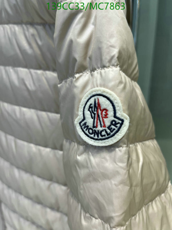 Moncler-Down jacket Women Code: MC7863 $: 139USD