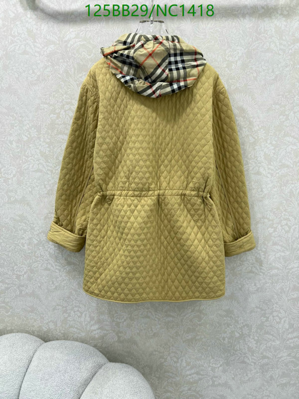 Burberry-Down jacket Women Code: NC1418 $: 125USD
